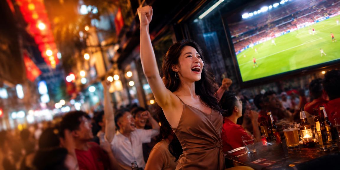 Không khí giải trí casino tại quán cà phê Hà Nội – màn hình máy Slots