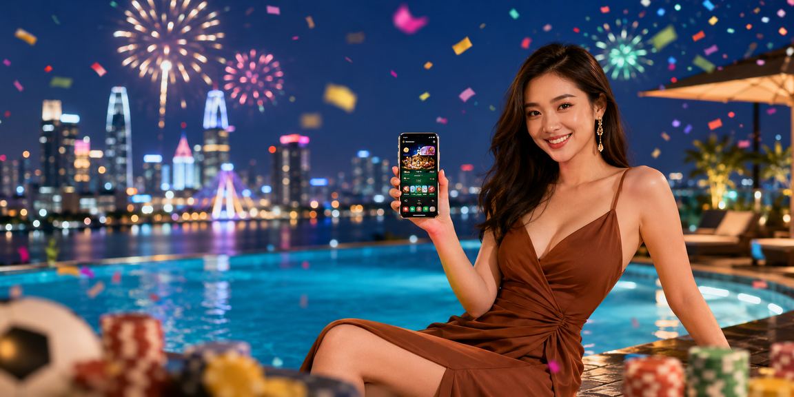 Người dùng tại Hồ Chí Minh trải nghiệm ứng dụng casino trên điện thoại bên ly cà phê