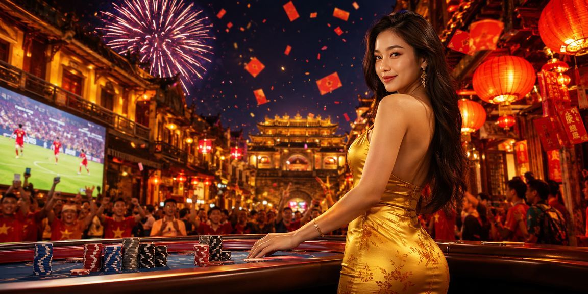 Phong bao đỏ và lồng đèn – ưu đãi Tết trên ketquabongda tại Huế